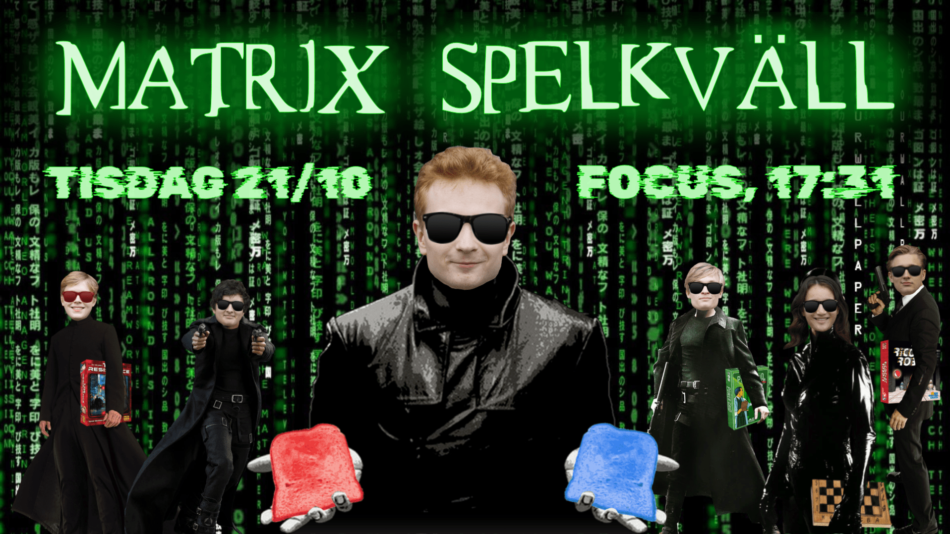 Matrix spelkväll tisdag 21/10 17:31